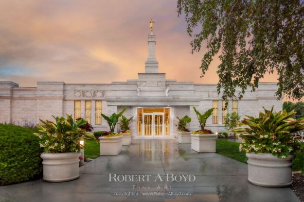 Picture of Columbus Temple Covenant Path