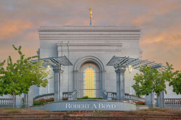 Picture of Sacramento Temple Celestial Window