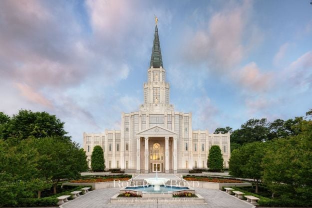 Picture of Houston Temple Peaceful Moment