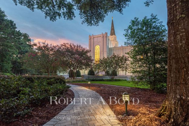 Picture of Houston Temple Path to Eternity