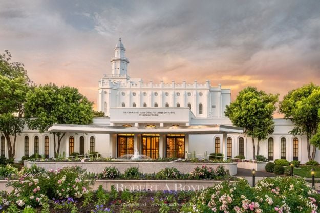 Picture of St George Temple - Life Eternal