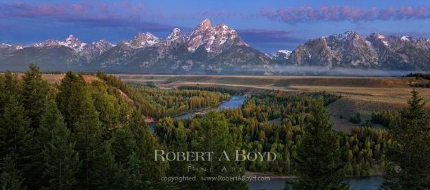 Picture of Snake River and Grand Tetons