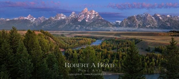 Picture of Snake River and Grand Tetons