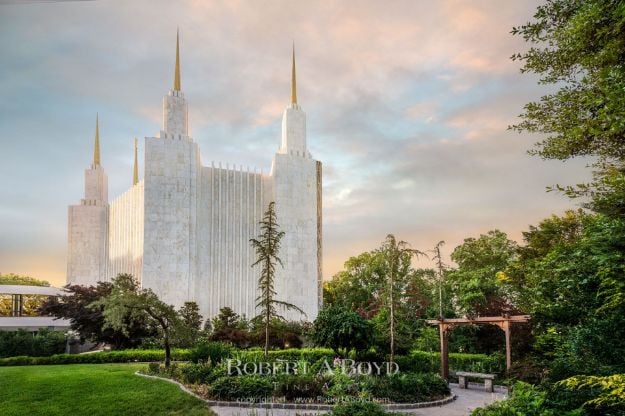 Picture of Washington DC Temple Eden