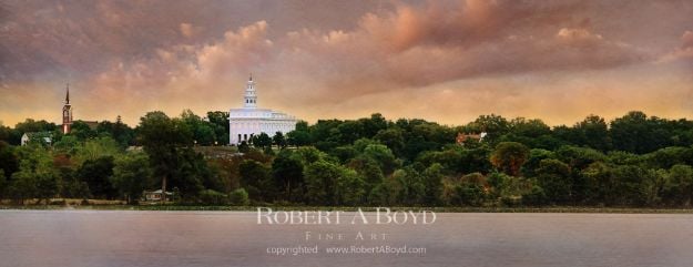 Picture of Nauvoo Across the Mississippi