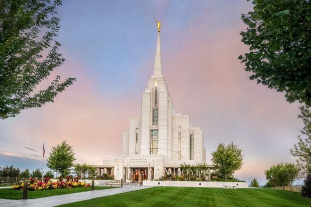 Picture of Rexburg Temple -  A House of Peace