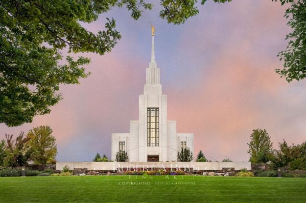 Picture of Twin Falls Temple - A House of Peace
