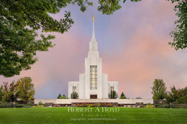 Picture of Twin Falls Temple - A House of Peace