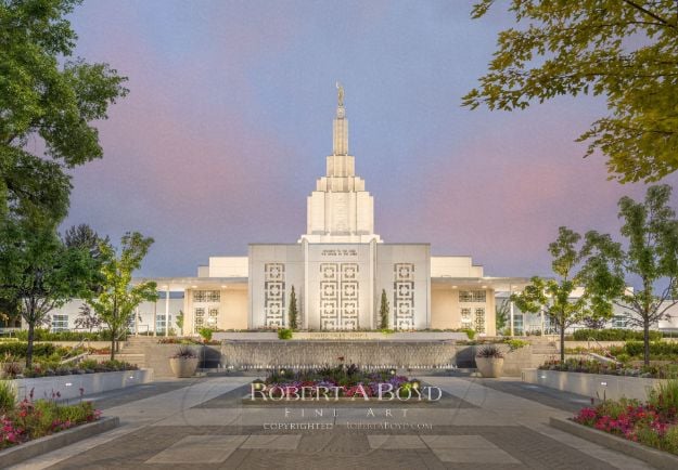 Picture of Idaho Falls Temple - A House of Peace