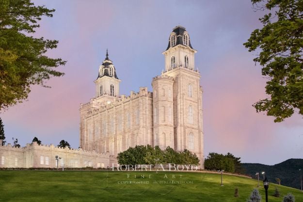 Picture of Manti Temple - A House of Peace