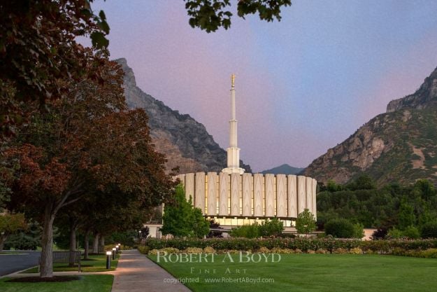 Picture of Provo Temple - A House of Peace