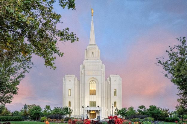 Picture of Brigham City Temple - A House of Peace