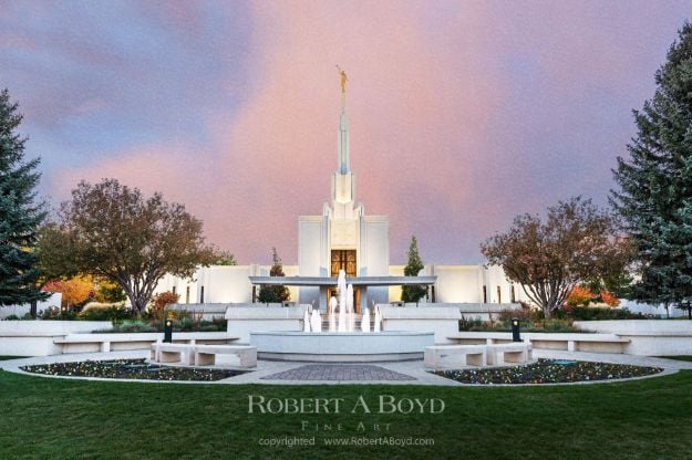 Picture of Denver Temple - A House of Peace