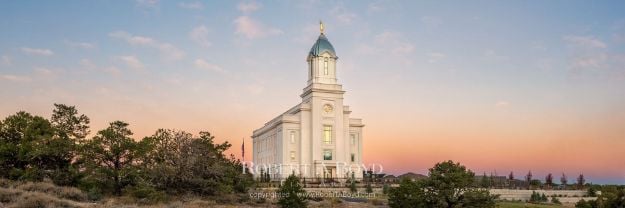 Picture of Cedar City Temple Wide Panoramic