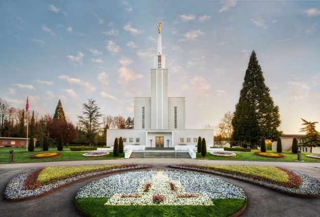 Picture of Bern Switzerland Temple Spring