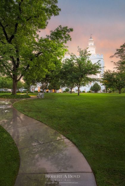 Picture of St George Temple - Pathway