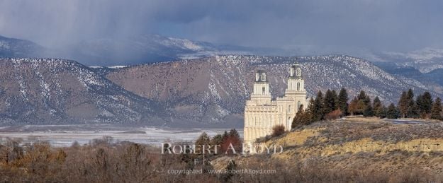 Picture of Manti Temple Overlook Panoramic