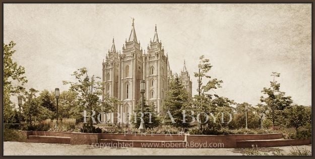 Picture of Salt Lake Temple - Timeless Series special order