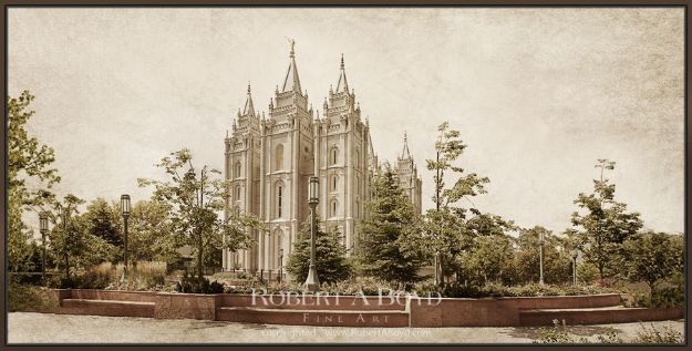 Picture of Salt Lake Temple - Timeless Series special order