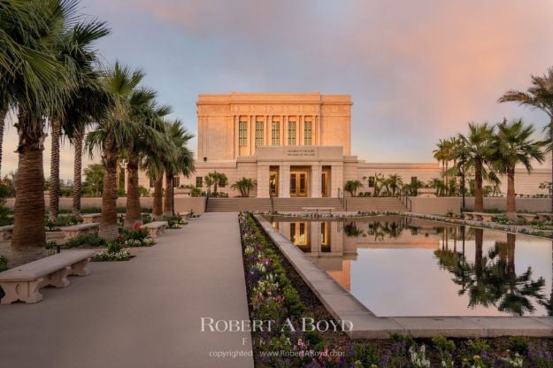 Picture of Mesa Temple -Light of the West