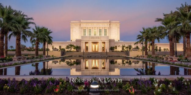 Picture of Mesa Temple -Eternal Reflections