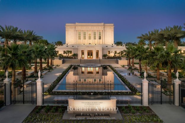 Picture of Mesa Temple Reflection of Hope