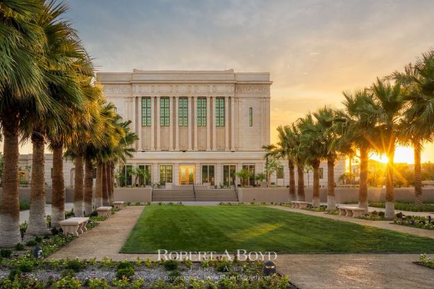 Picture of Mesa Temple -Fire of the Covenant