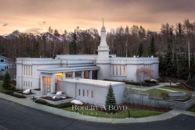 Picture of Anchorage Temple - Spring is Breaking