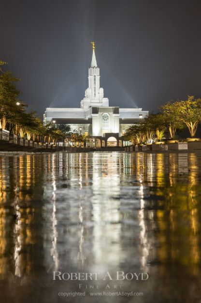 Picture of Bountiful Temple - A Reflection of Light