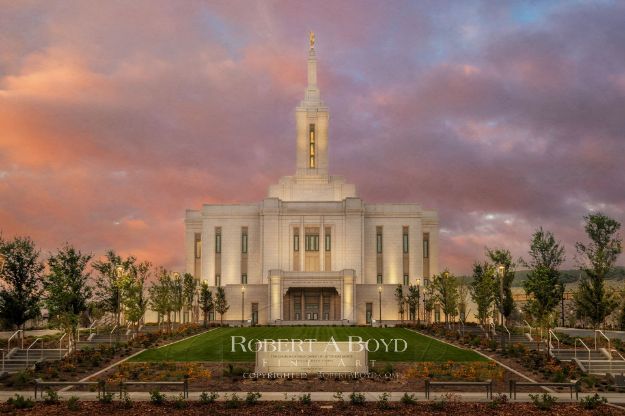 Picture of Pocatello Temple - Morning Light