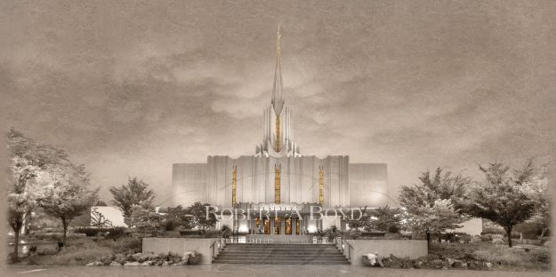 Picture of Jordan River Temple - Time and All Eternity