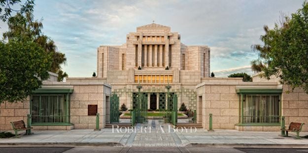 Picture of Cardston Temple (Panoramic)