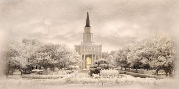 Picture of Houston Temple - Time and All Eternity (light series)