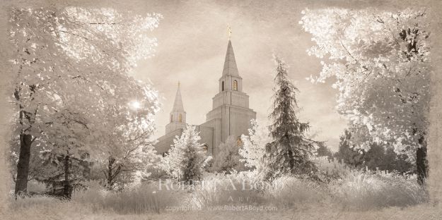 Picture of Kansas City Temple - Time and All Eternity (light series)