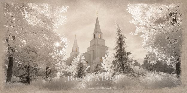 Picture of Kansas City Temple - Time and All Eternity (light series)