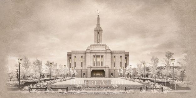 Picture of Pocatello Temple - Time and All Eternity (light series)