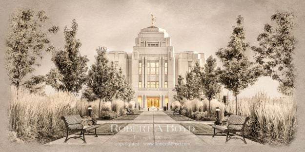 Picture of Meridian Temple - Time and All Eternity (light series)