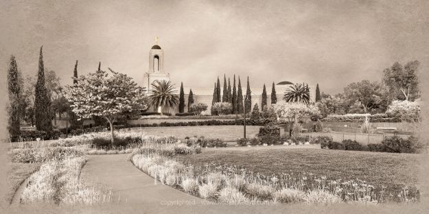 Picture of Newport Beach Temple - Time and All Eternity (light series)