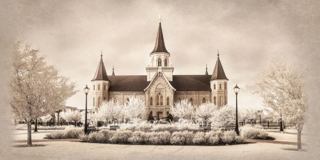 Picture of Provo City Center Temple - Time and All Eternity (light series)