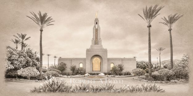 Picture of Redlands Temple - Time and All Eternity (light series)