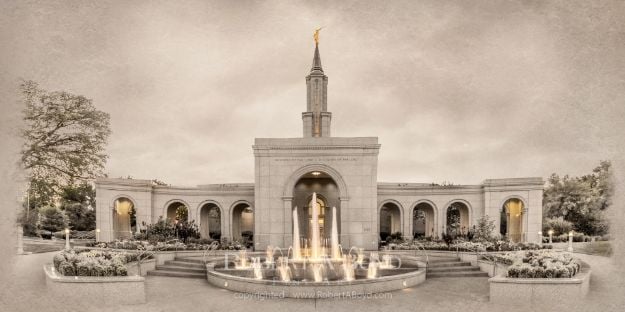 Picture of Sacramento Temple - Time and All Eternity (light series)