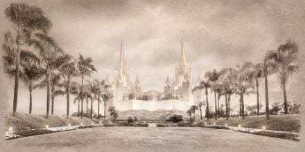 Picture of San Diego Temple - Time and All Eternity (light series)