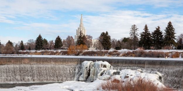 Picture of Idaho Falls Winter View