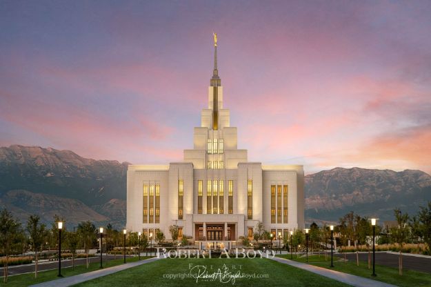 Picture of Saratoga Springs Temple - Eventide