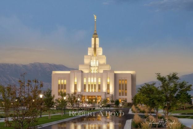 Picture of Saratoga Springs Temple - Covenant Path