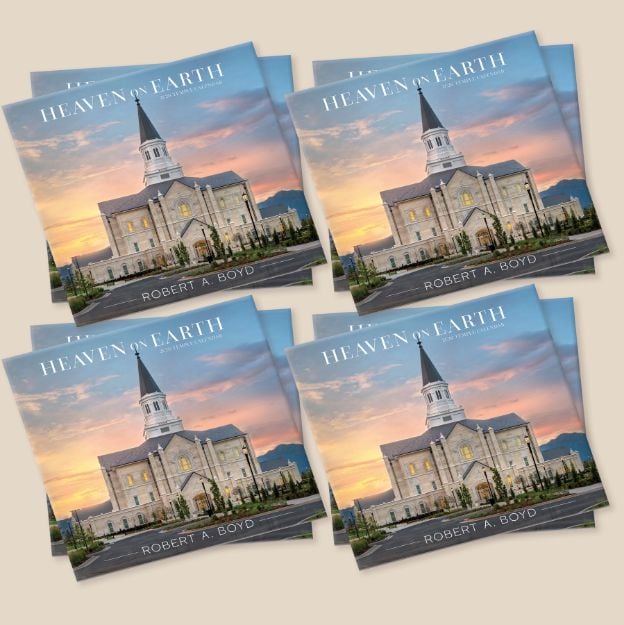 2026 6X6 Temple Calendar