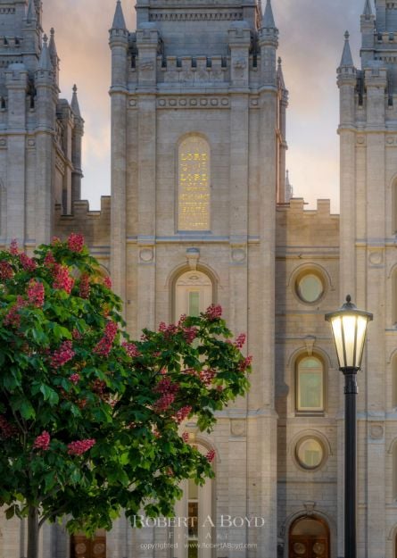Salt Lake Temple close up